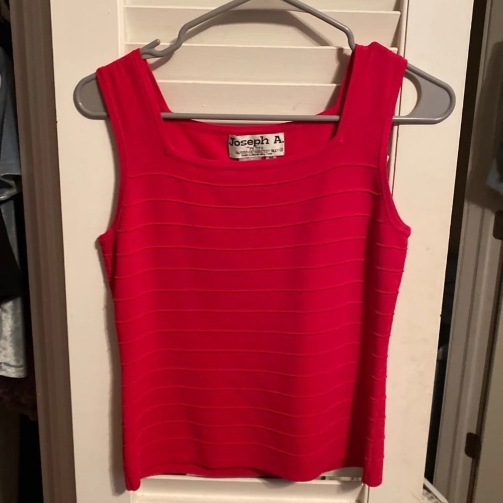 Vintage sculpt tank top